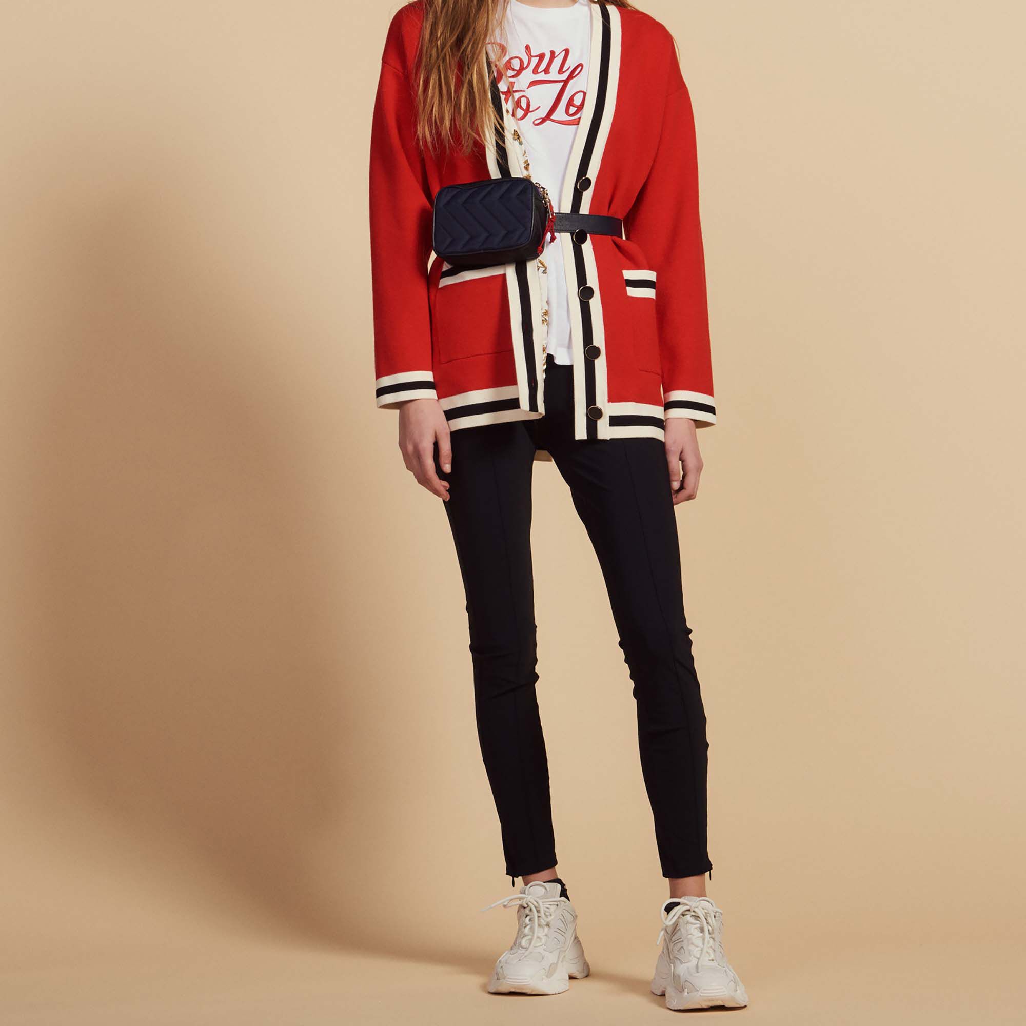 Sandro long cardigan top
