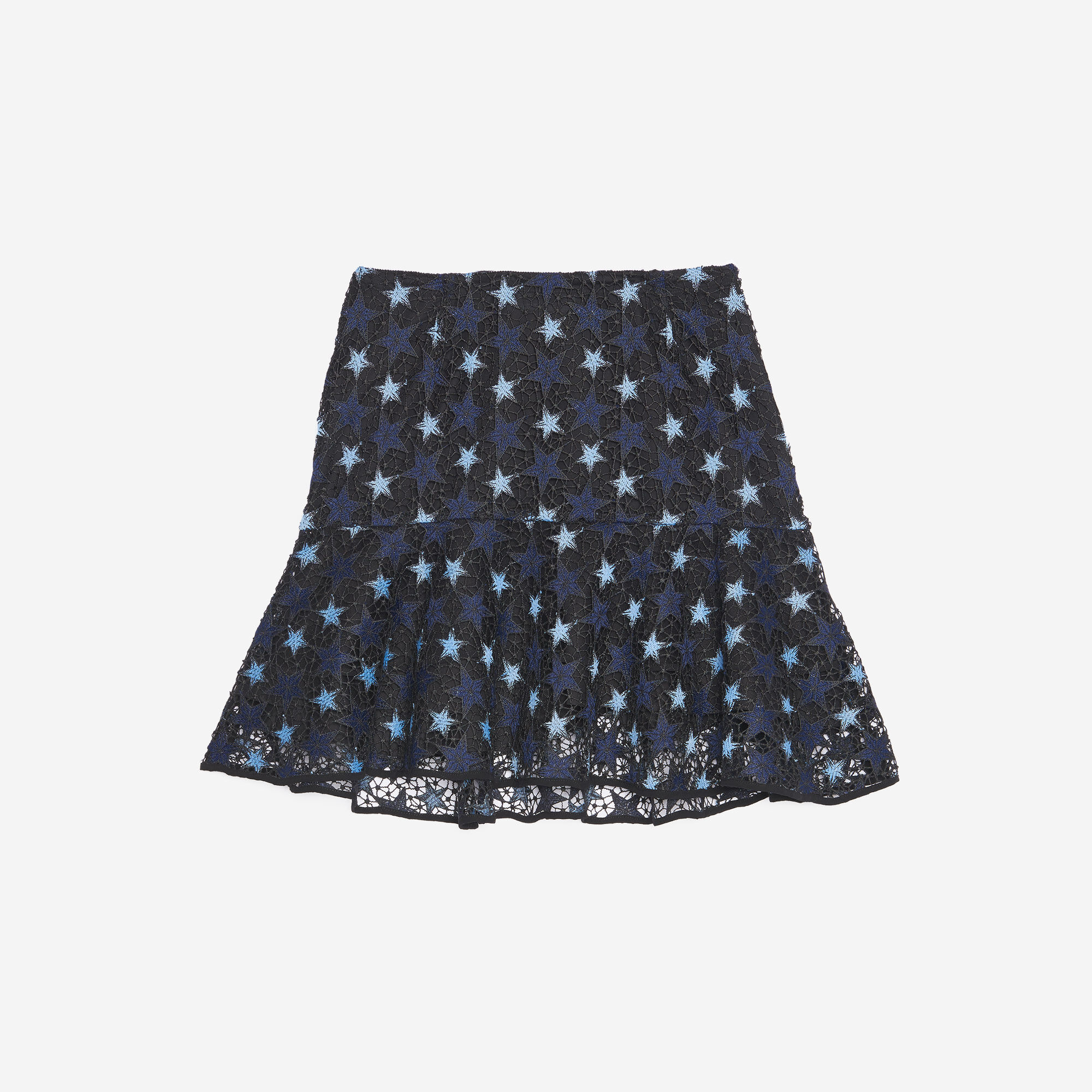【海外限定】Sandroスカート☆Flared Woven Mini Skirt 25837928_57691056_600.jpg