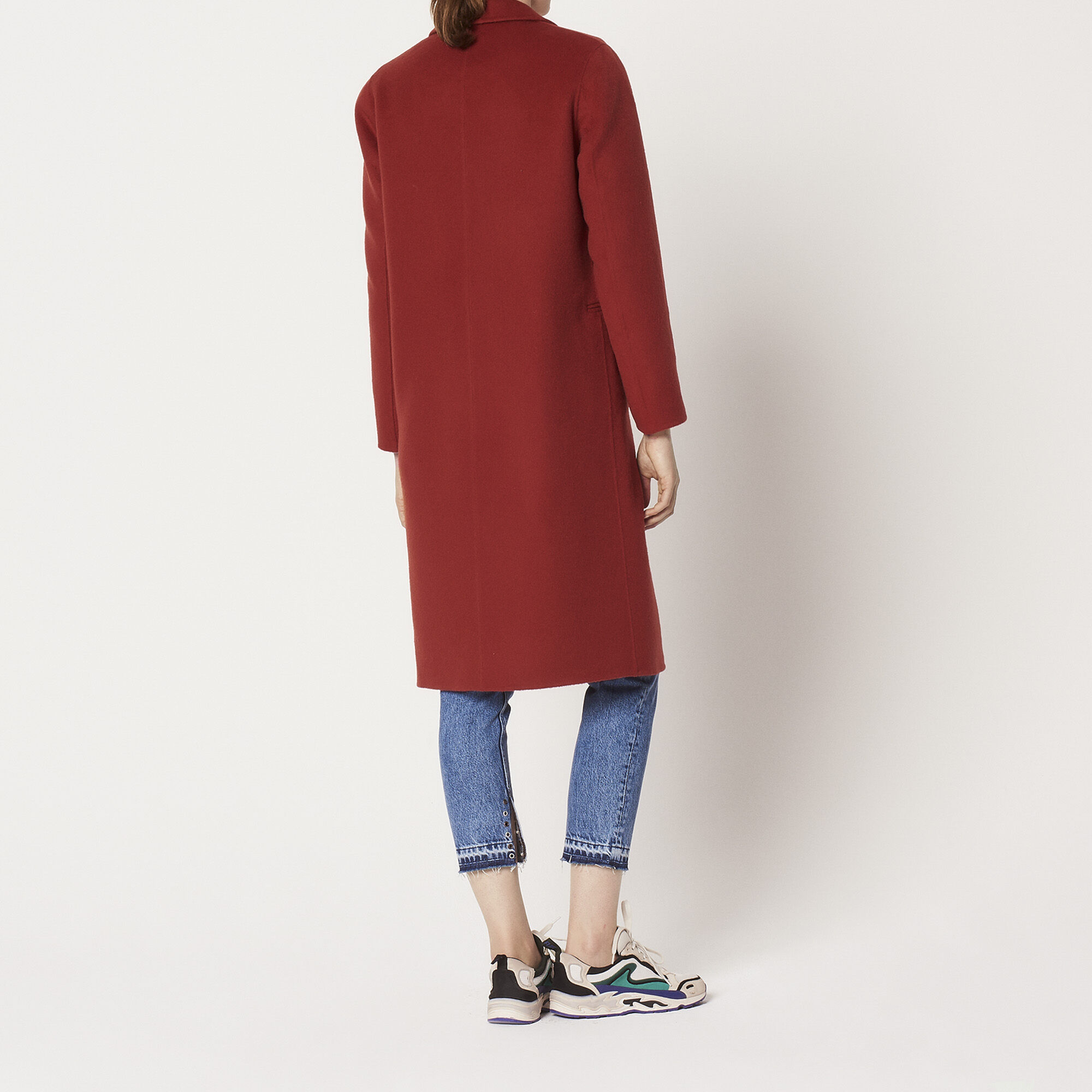 Double sided wool coat Sandro Sandro Secondhand