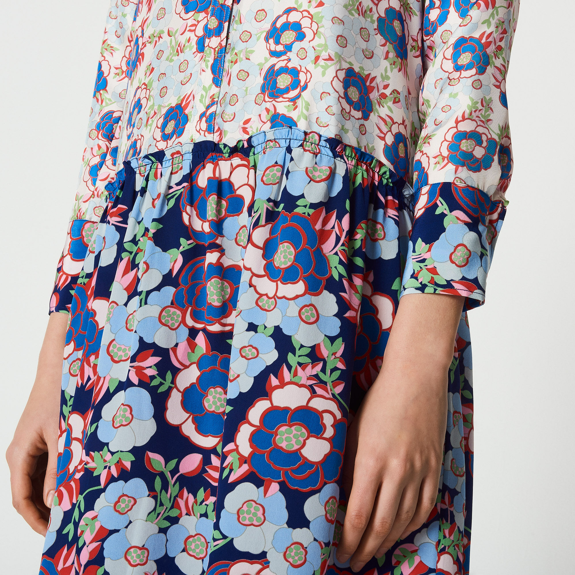 Sandro floral silk dress on sale
