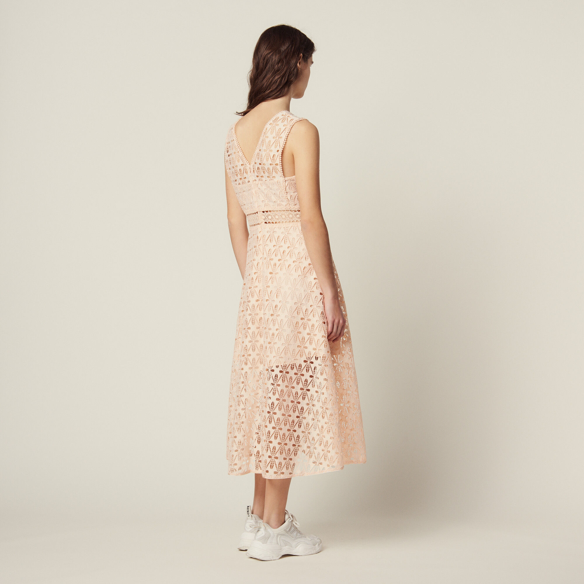 Sandro guipure dress on sale