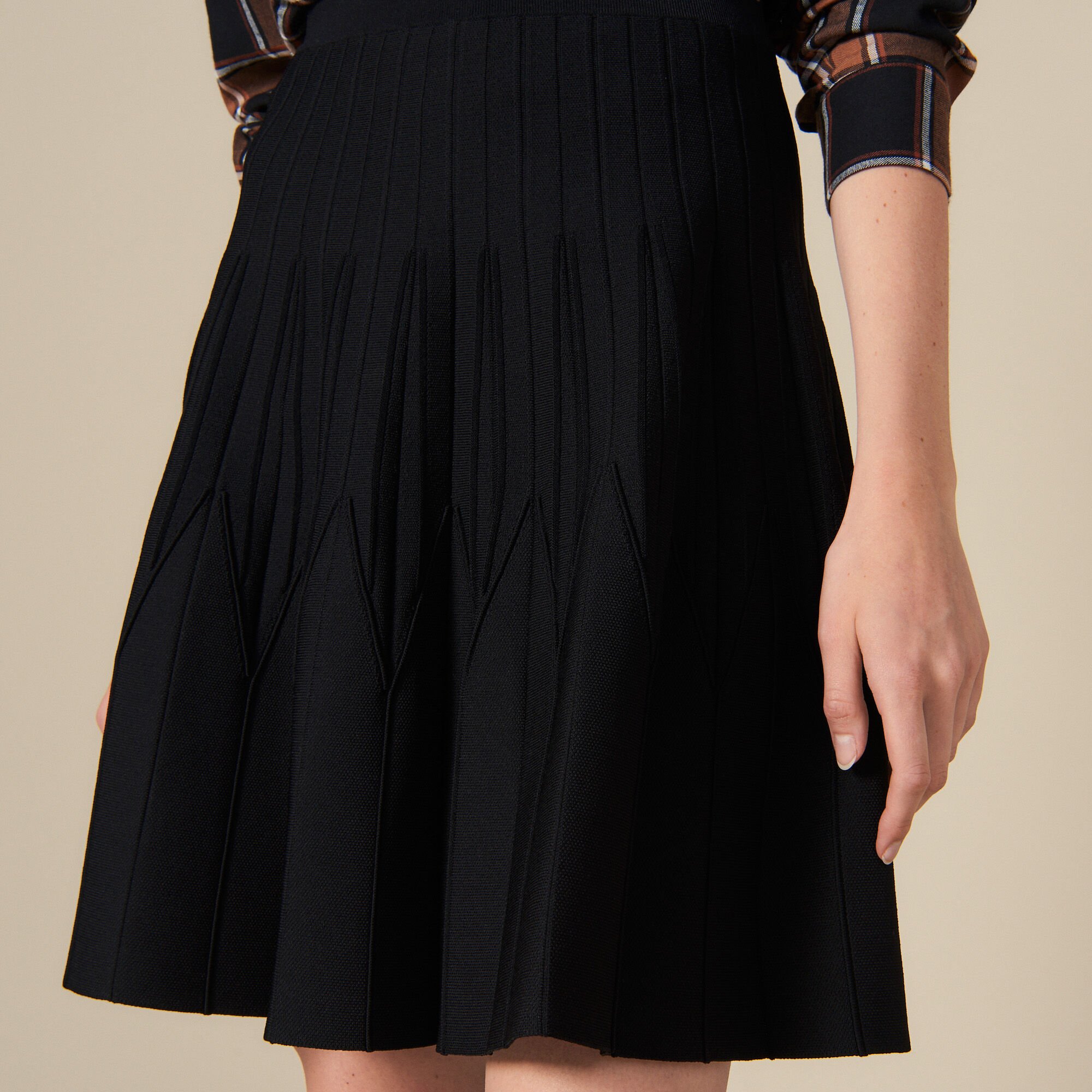 【海外限定】Sandroスカート☆Flap-Pocket Woven Mini Skirt SANDRO - Flap-Pocket Woven Mini Skirt | Selfridges.com