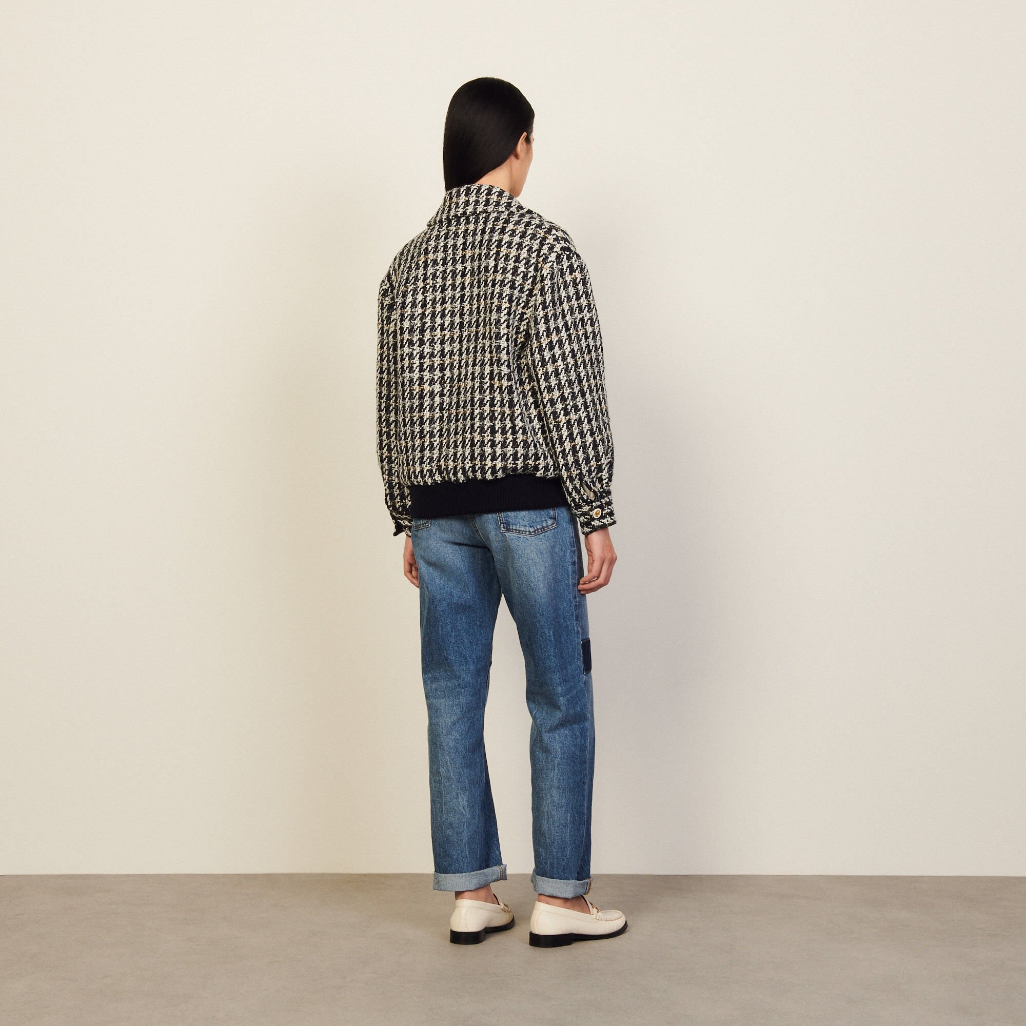 Oversized tweed jacket | Sandro | Sandro Secondhand