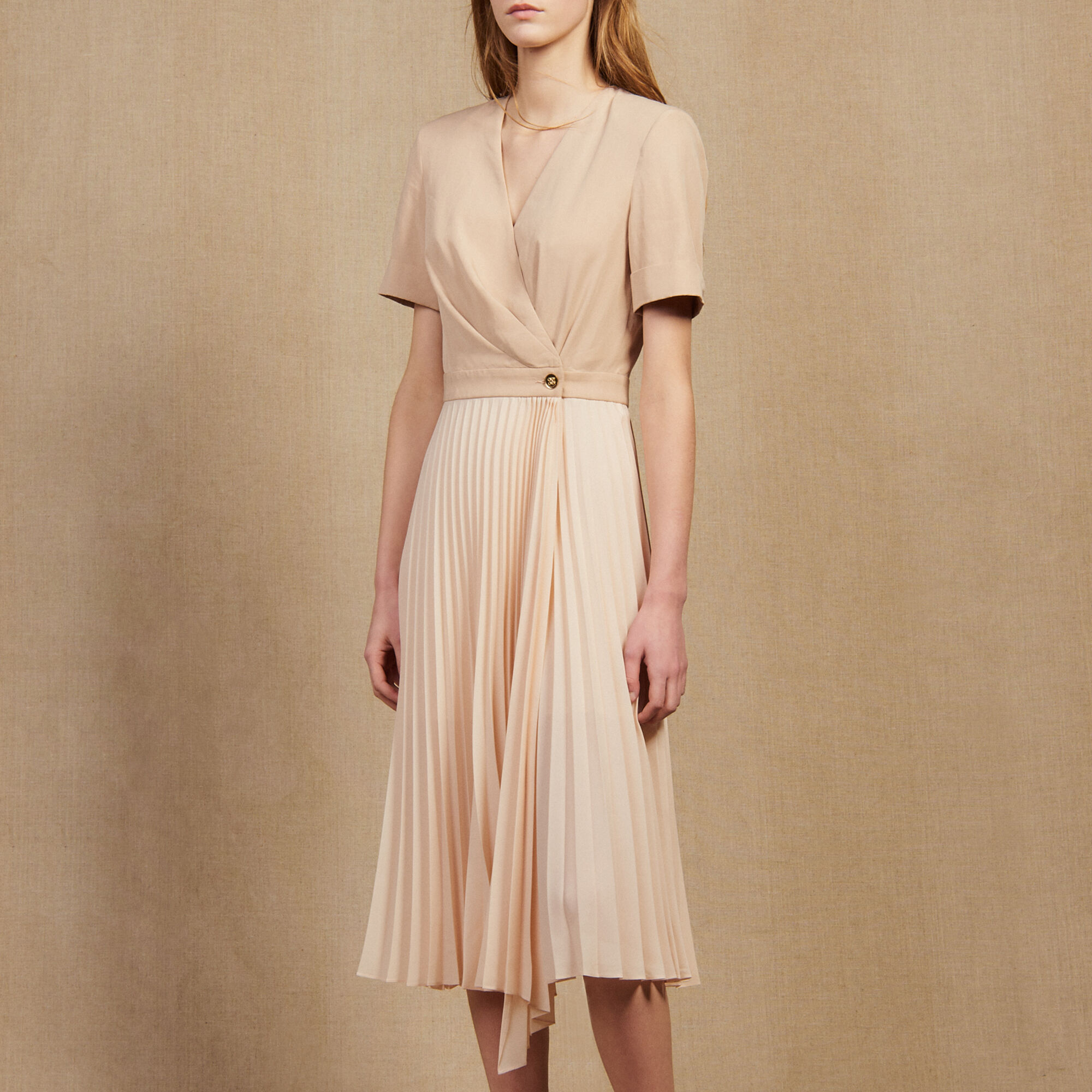 2 in 1 wrap dress Sandro Sandro Secondhand
