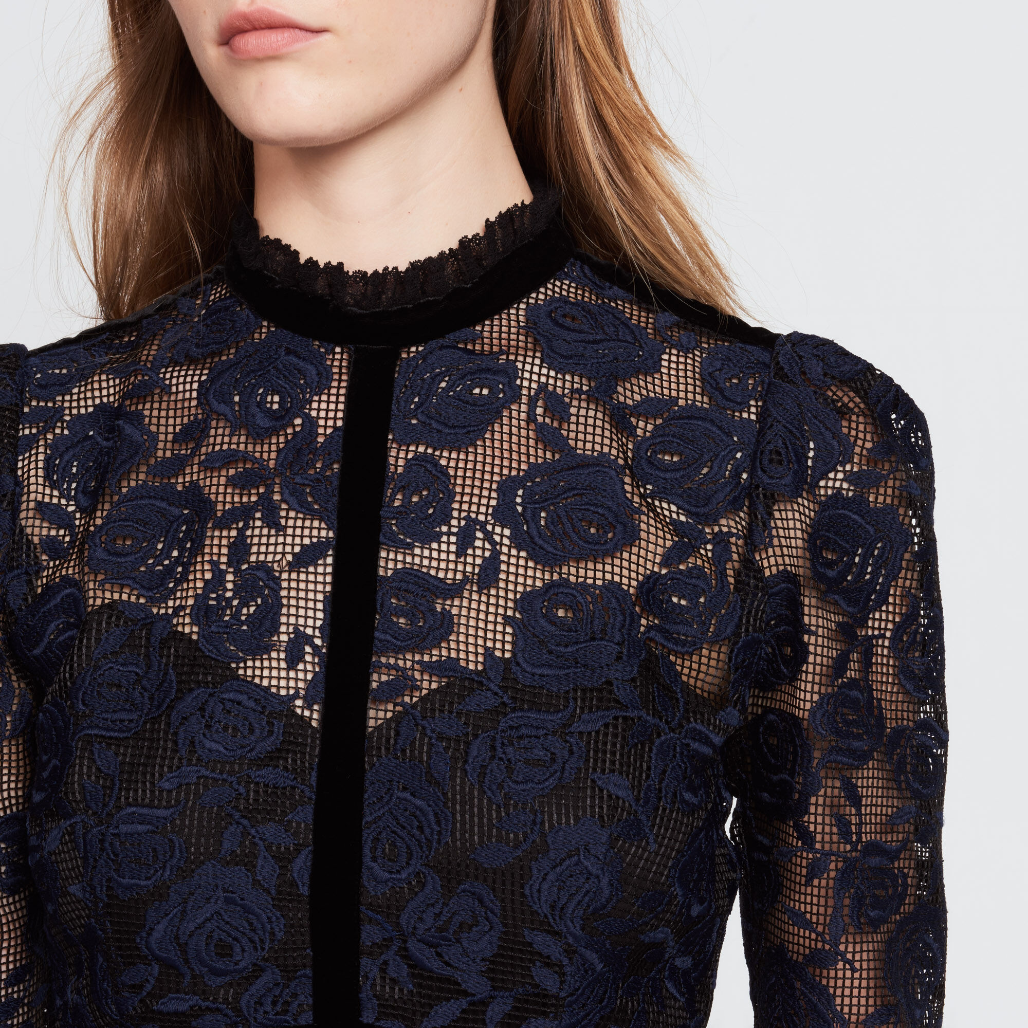 Dress with floral embroidery | Sandro | Sandro Secondhand Dress with floral embroidery | Sandro | Sandro Secondhand