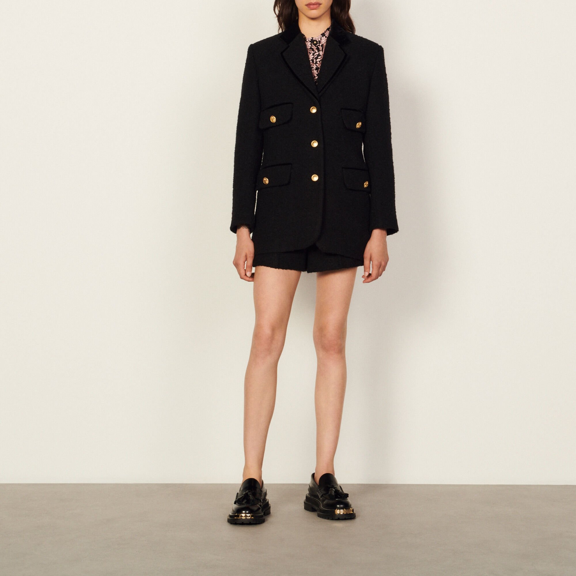 新発売 Tweed Secondhand Sandro | Sandro | jacket トップス